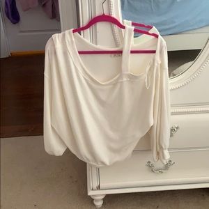 Free people one shoulder shirt!